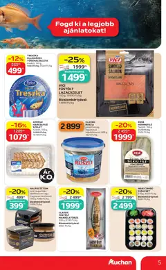 AFRIKAI HARCSAFILE FILÉ, füstölt, 100 g - amely érvényes a következő dátumtól: 2026.08.21. | Oldal: 5 | Termékek: Vitamin, Makréla, Afrikai harcsafilé, Sushi