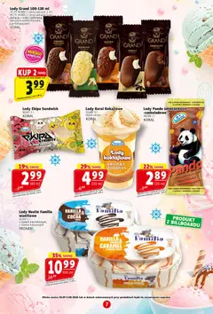 Pogląd oferty "Prim Market gazetka" - ważna od 30.07.2026 | Strona: 7 | Produkty: Czekolady, Sandwich, Popcorn, Lody