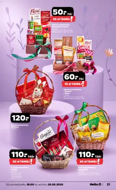Pogląd oferty "Netto gazetka od poniedziałku spożywcza" - ważna od 18.05.2026 | Strona: 21
