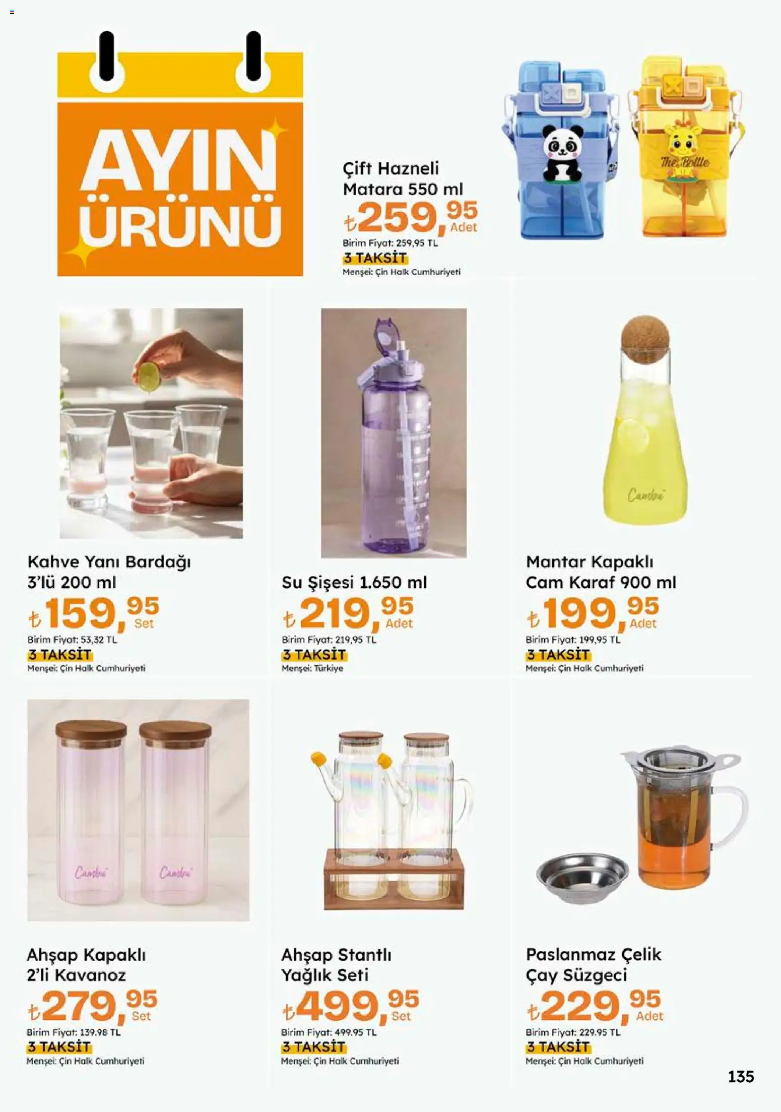 Migros Katalog - Migroskop - 22 Ekim 2026 tarihinden itibaren geçerlidir | Sayfa: 135