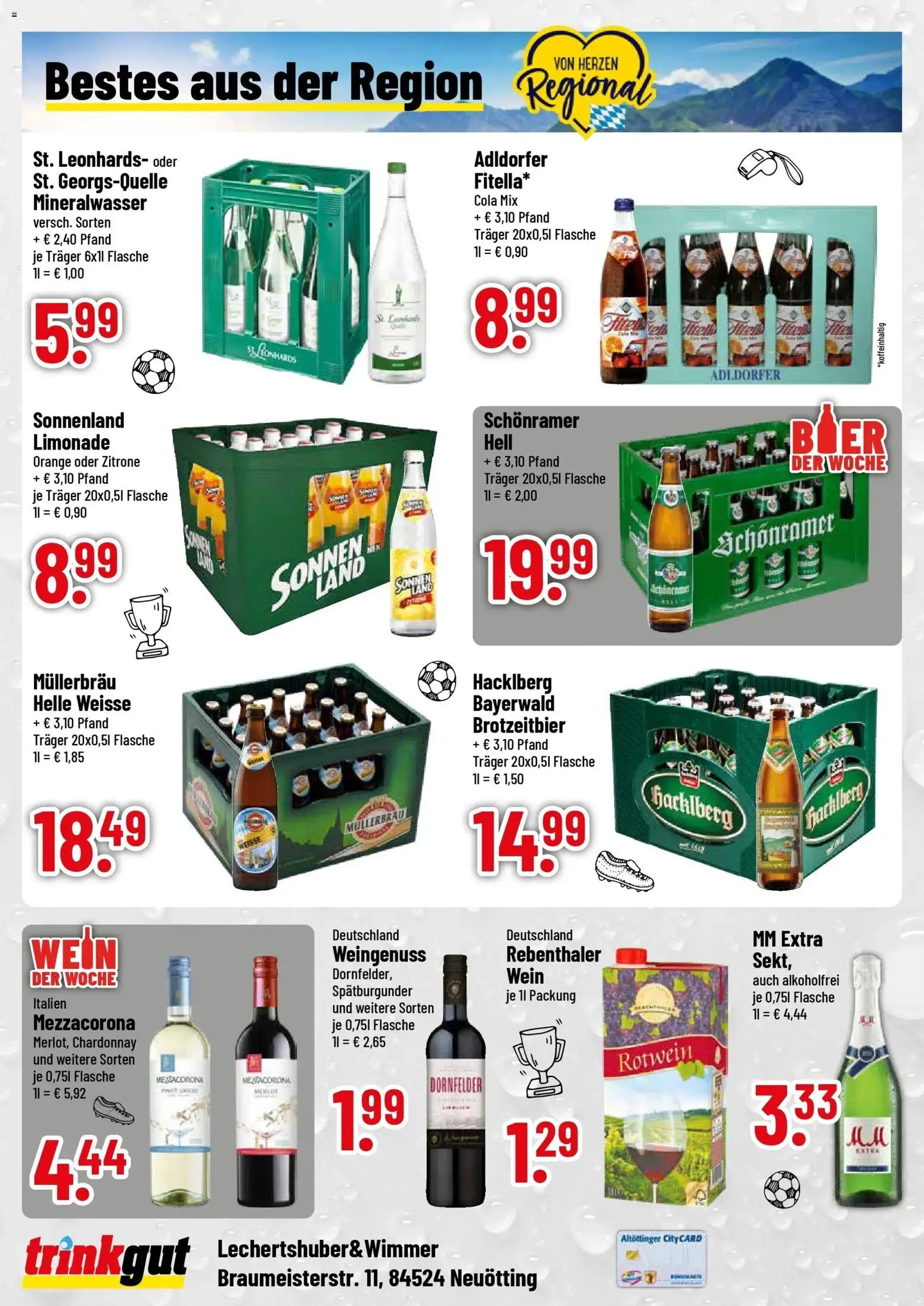 Trinkgut - trinkgut: Wochenangebote – gültig ab 28.06.2026 | Seite: 4 | Produkte: Rotwein, Limonade, Zitrone, Wein