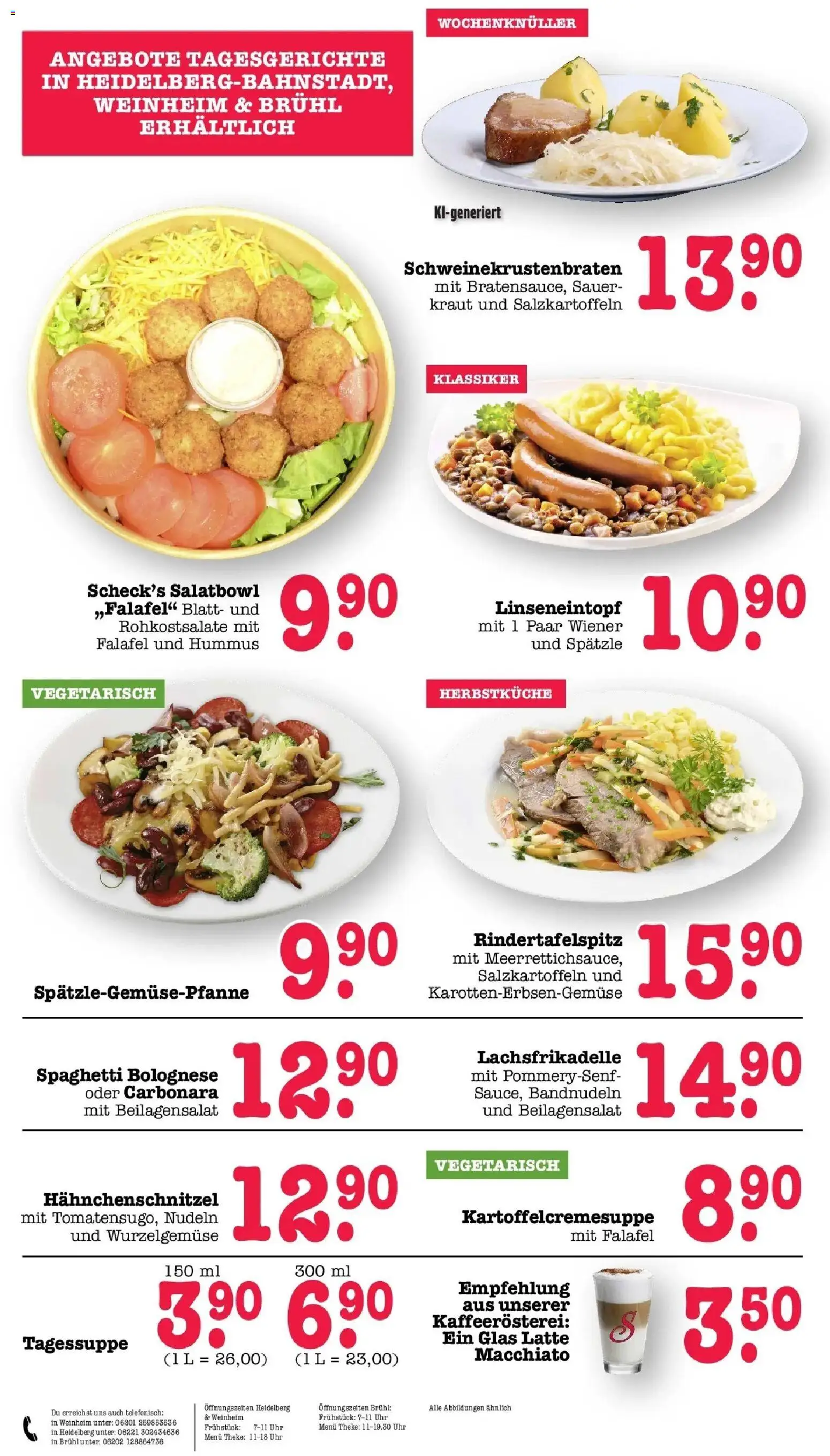 Edeka Prospekt Heidelberg (ab 19.10.2026) » Angebote Online | Seite: 18 | Produkte: Spaghetti, Hummus, Nudeln, Uhr