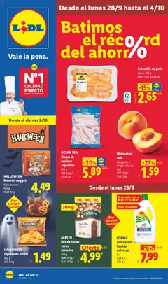 Vista previa Lidl folleto válido desde el 28/09/2026