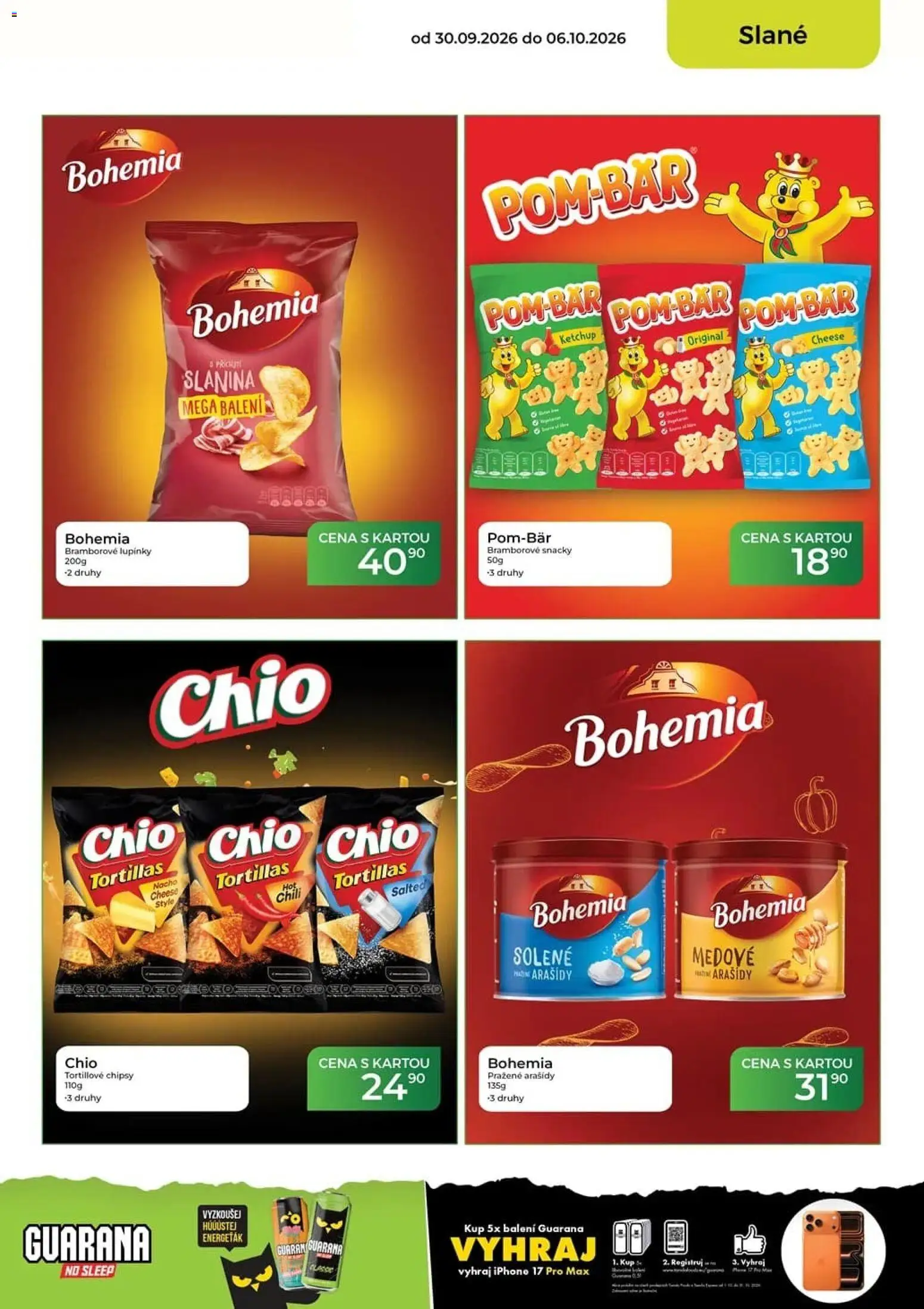 Tamda Foods leták od 30.09.2026 | Strana: 37 | Produkty: Iphone, Chipsy, Snacky, Slanina