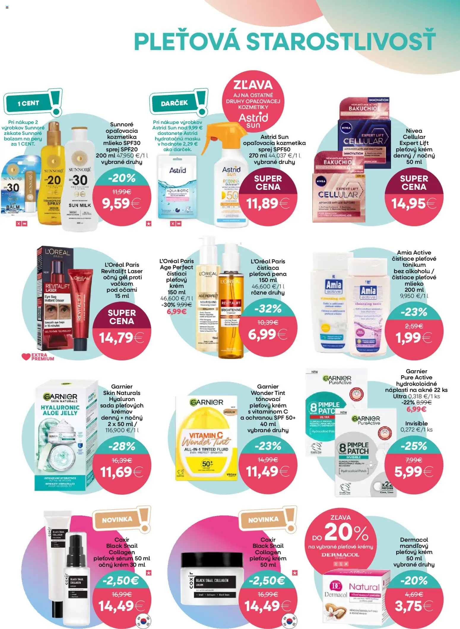 Nové 101 drogerie akcie – leták je platný od 20.05.2026 | Strana: 5 | Produkty: Laser, Mlieko, Krém