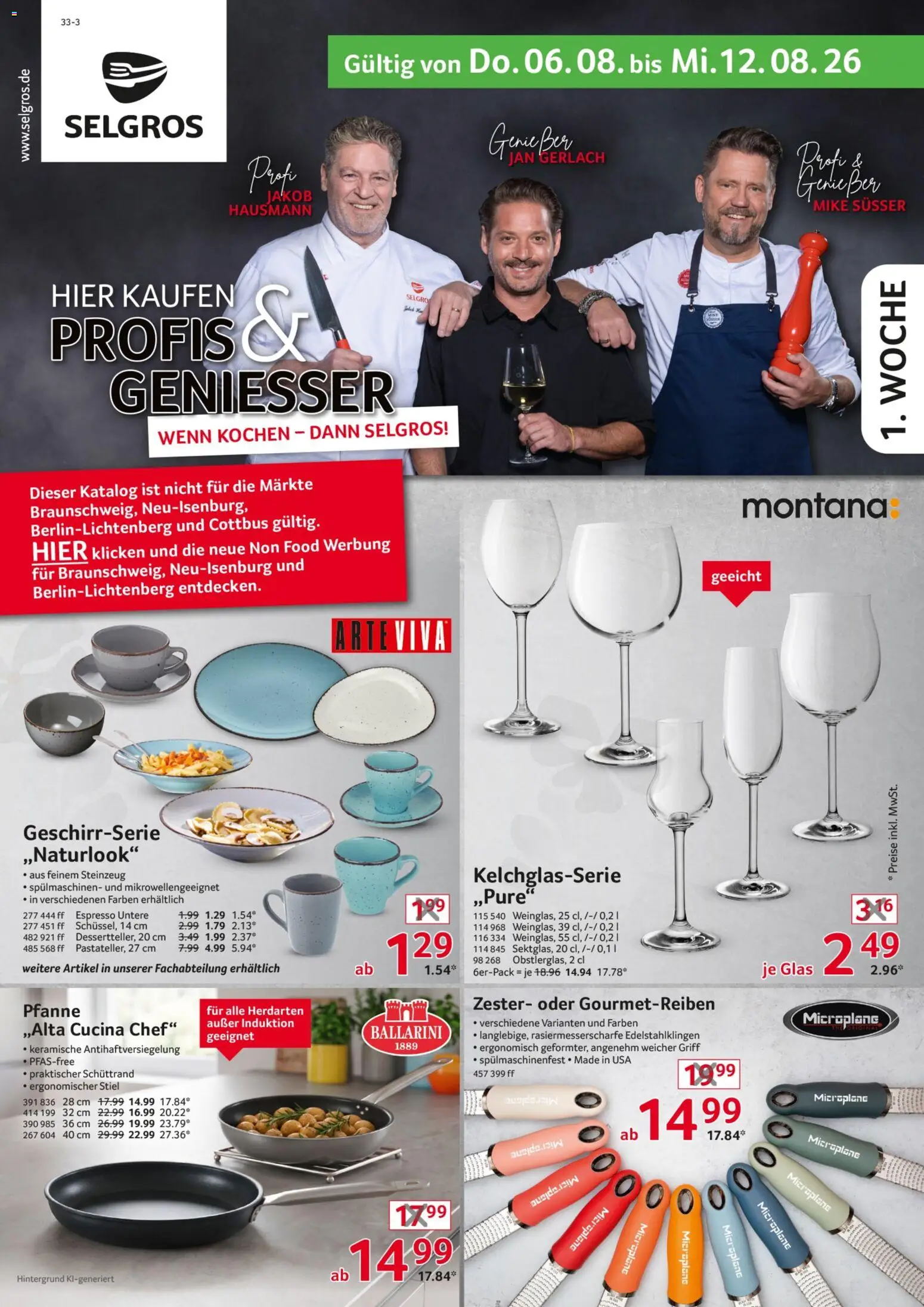 Selgros Non Food – gültig ab 06.08.2026 | Seite: 1