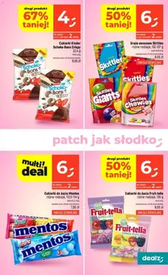 Pogląd oferty "Dealz gazetka" - ważna od 30.07.2026 | Strona: 7 | Produkty: Cukierki