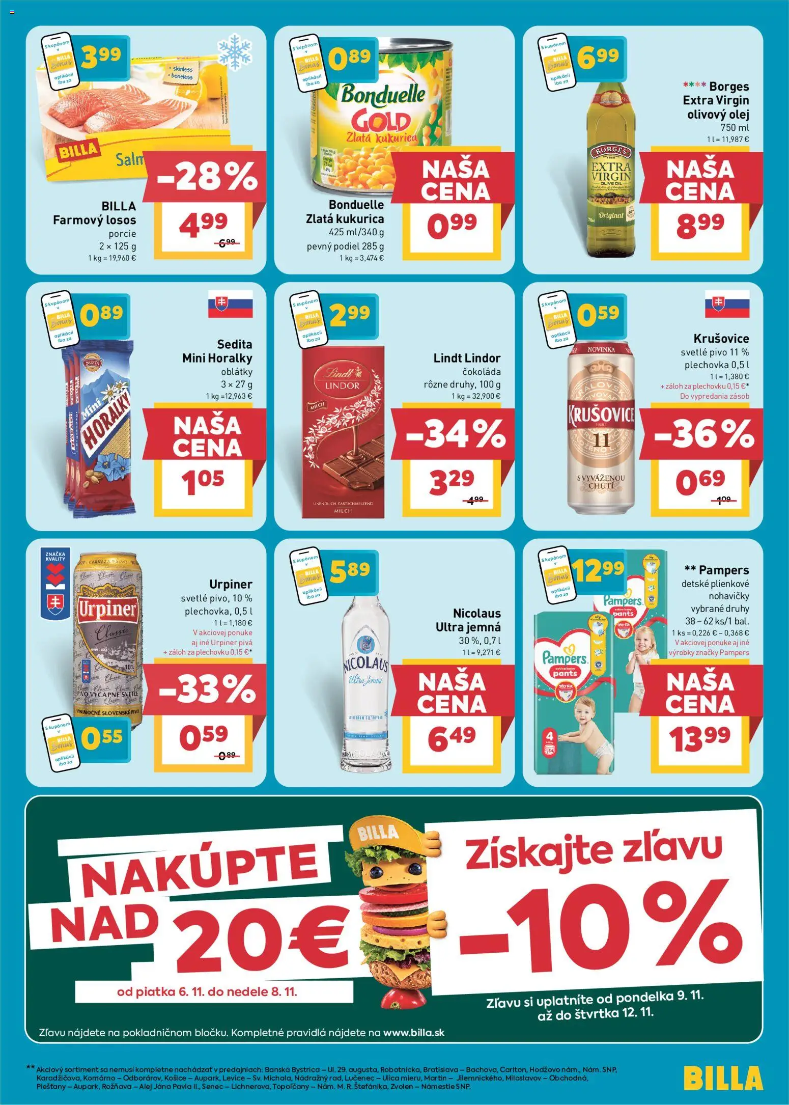 Nové Billa akcie – leták je platný od 04.11.2026 | Strana: 3