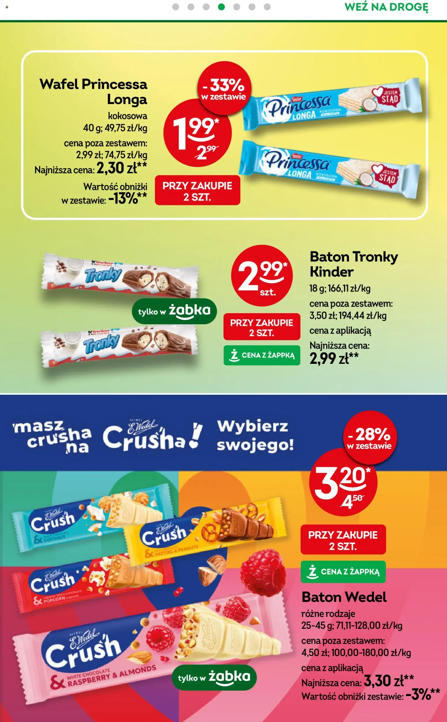 Żabka gazetka od 10.08.2026 | Strona: 73 | Produkty: Baton, Popcorn