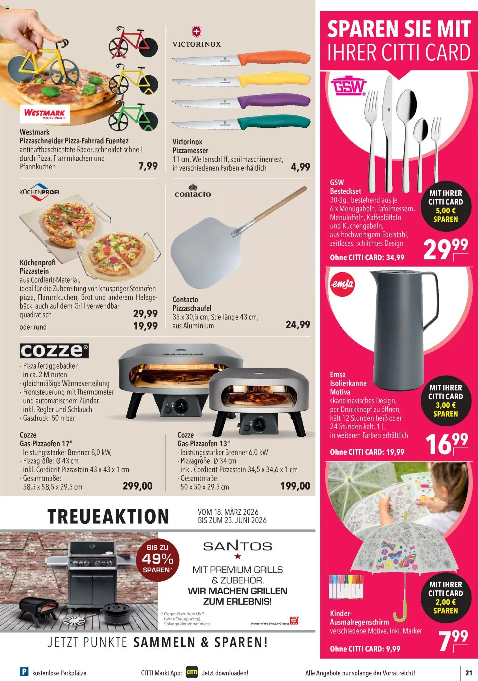 CITTI Markt Prospekt – gültig ab 20.05.2026 | Seite: 23 | Produkte: Thermometer, Pfannkuchen, Brot, Pizza