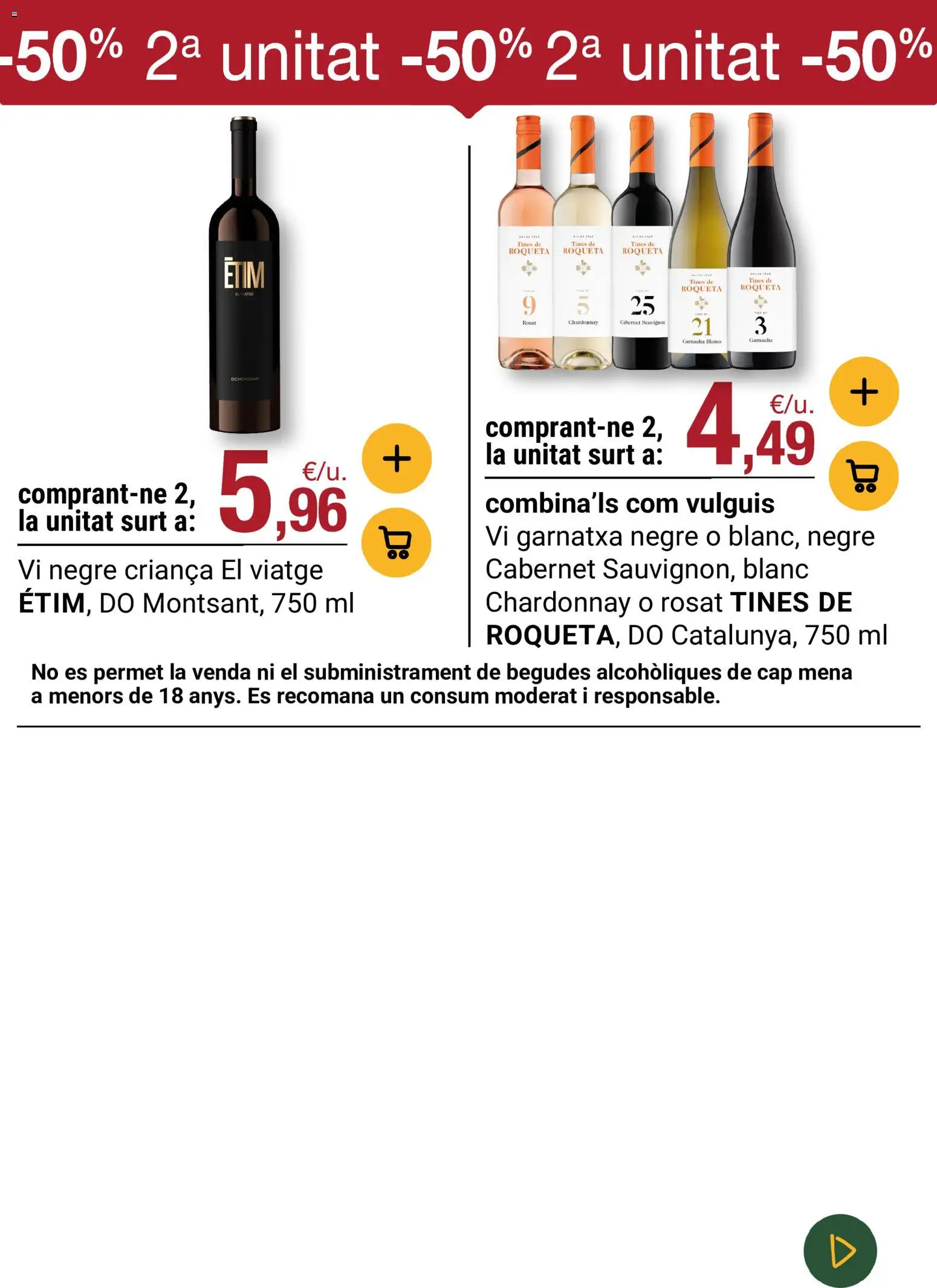 Bonpreu folleto │ válido desde el 29/09/2026 | Página: 43 | Productos: Venda