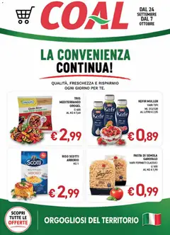 Anteprima del volantino Coal volantino La Convenienza Continua valido a partire dal 24/09/2026