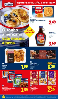 Pré-visualização MCENNEDY Panquecas ao Estilo Americano, MCENNEDY Panquecas ao Estilo Americano Emb. 300 g válido de 12/10/2026 | Página: 12