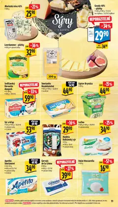 Náhled letáku Albert leták - Supermarket od 13.05.2026 | Strana: 21 | Produkty: Gouda, Sýry, Leerdammer, Mozzarella