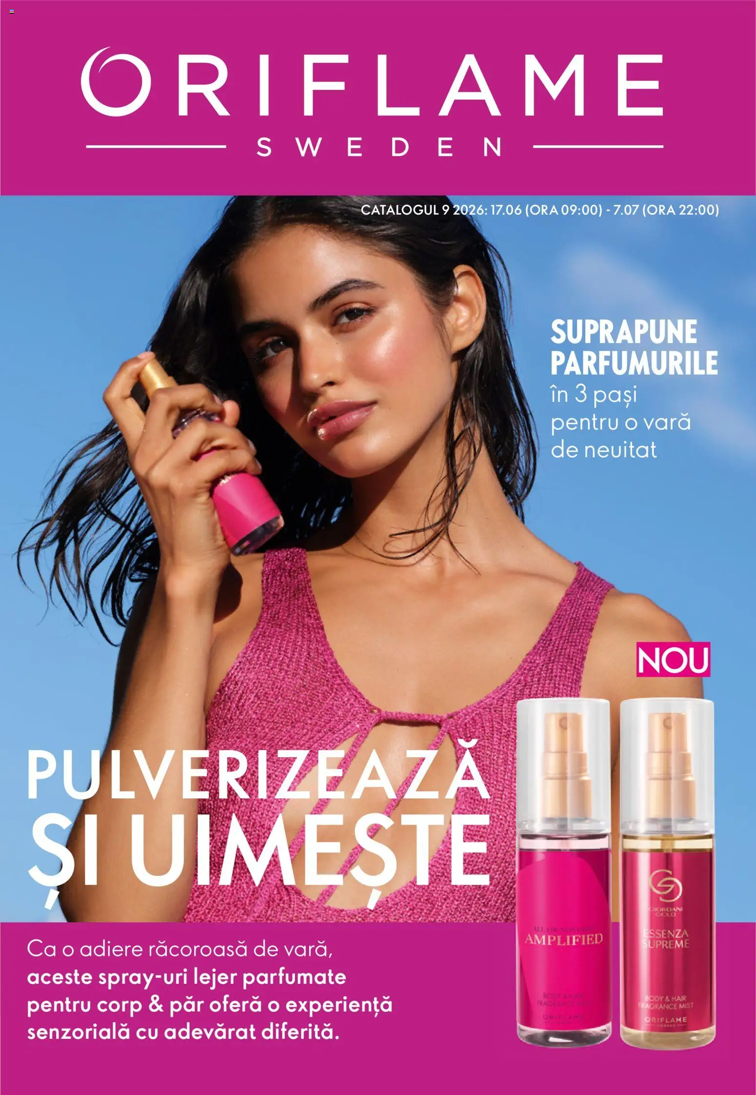 Noul catalog Oriflame – valabil de la 17.06.2026 | Pagină: 1