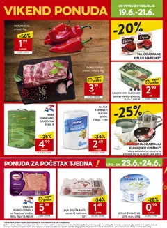 PAPRIKA ROG crvena, 1kg, PAPRIKA ROG crvena, 1kg - Pregled kataloga iz trgovine Konzum, vrijedi od 17.06.2026 | Stranica: 51