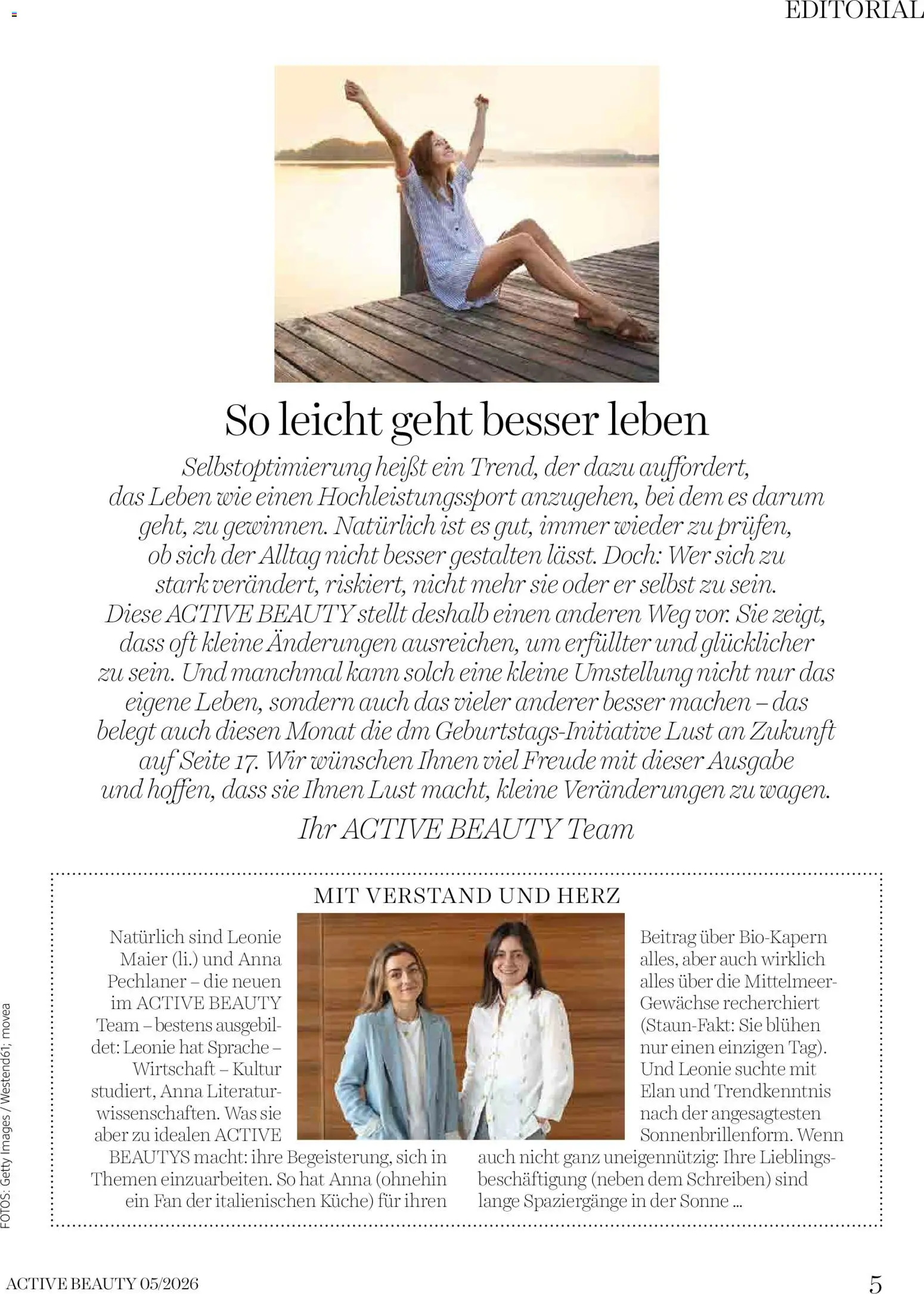 dm drogerie markt Active Beauty Magazin 05/2026 gültig ab 01.05.2026 | Seite: 5