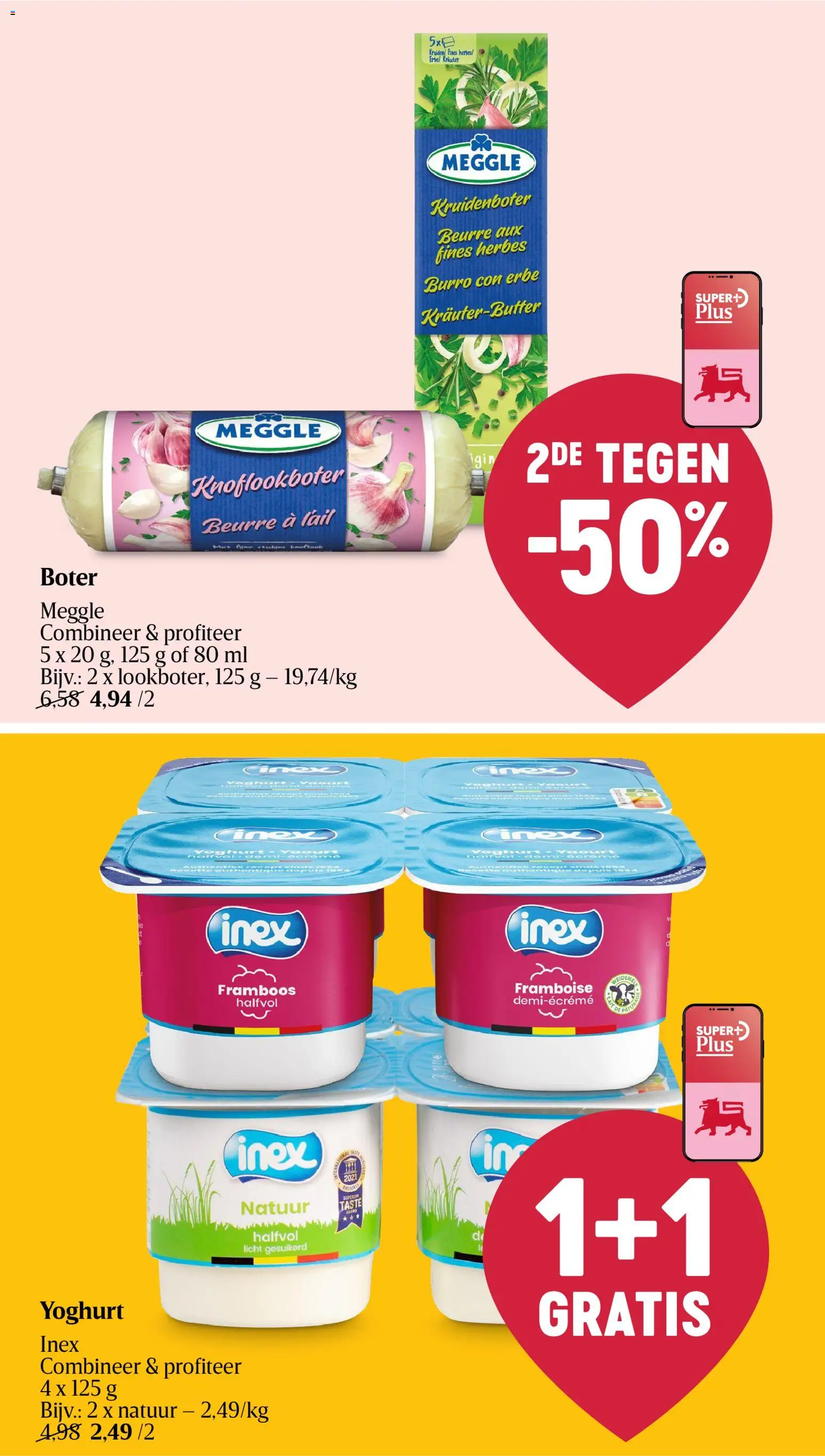 {H1} | Pagina: 20 | Producten: Szeletelt bacon, Knoflook, Boter, Yoghurt