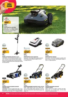Senukai leidinys galioja nuo 03.06.2026 | Puslapis: 10 | Prekių: Robotas, Kamera, Krepšys, Akumuliatorius