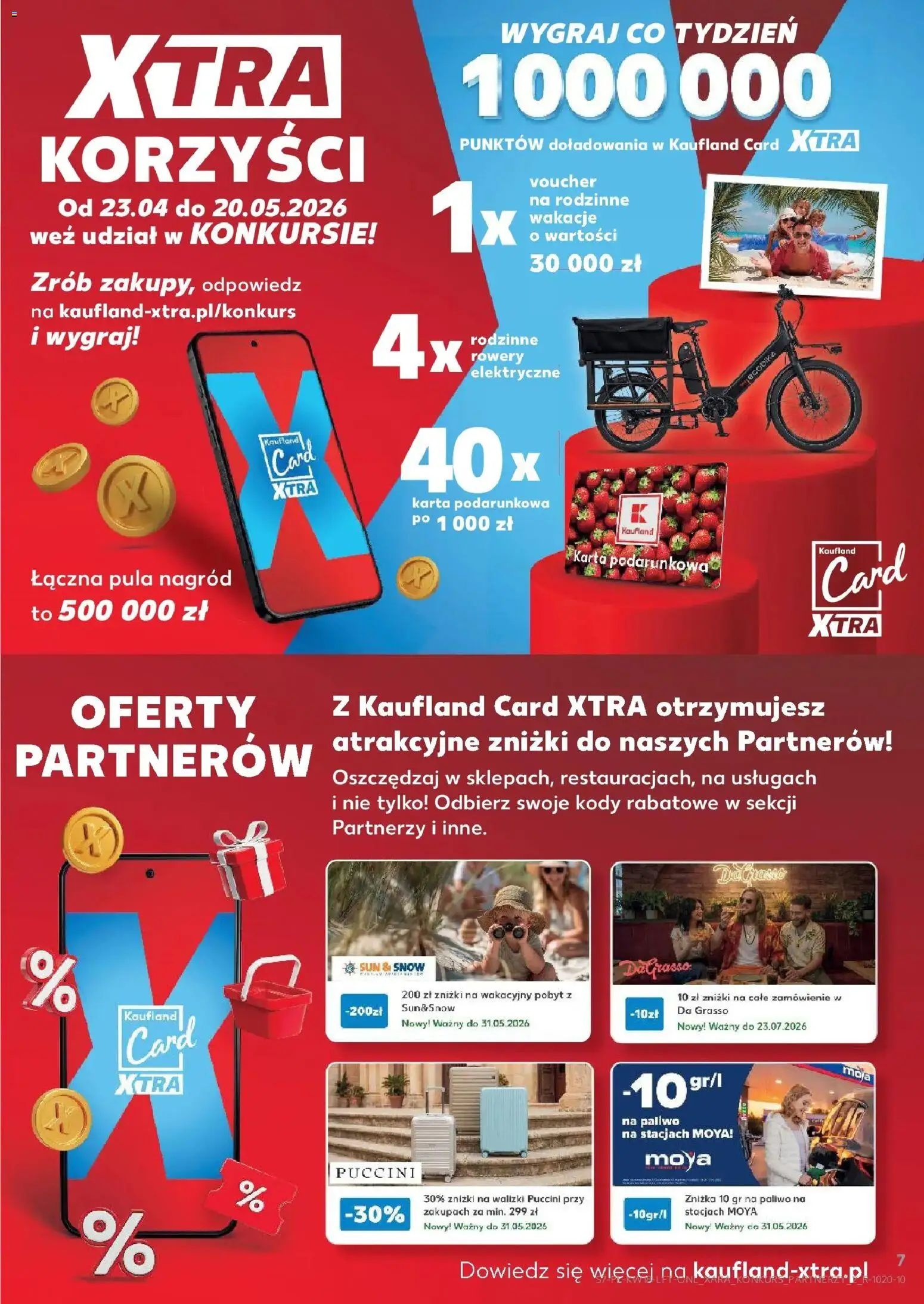 Kaufland - Kaufland Gazetka Tygodnia ważna do 06.05 od 28.04.2026 | Strona: 7 | Produkty: Karta, Walizki