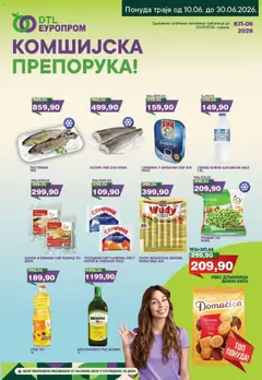 Europrom katalog Комшијска препорука - pregled Europrom kataloga - važi od 10.06.2026