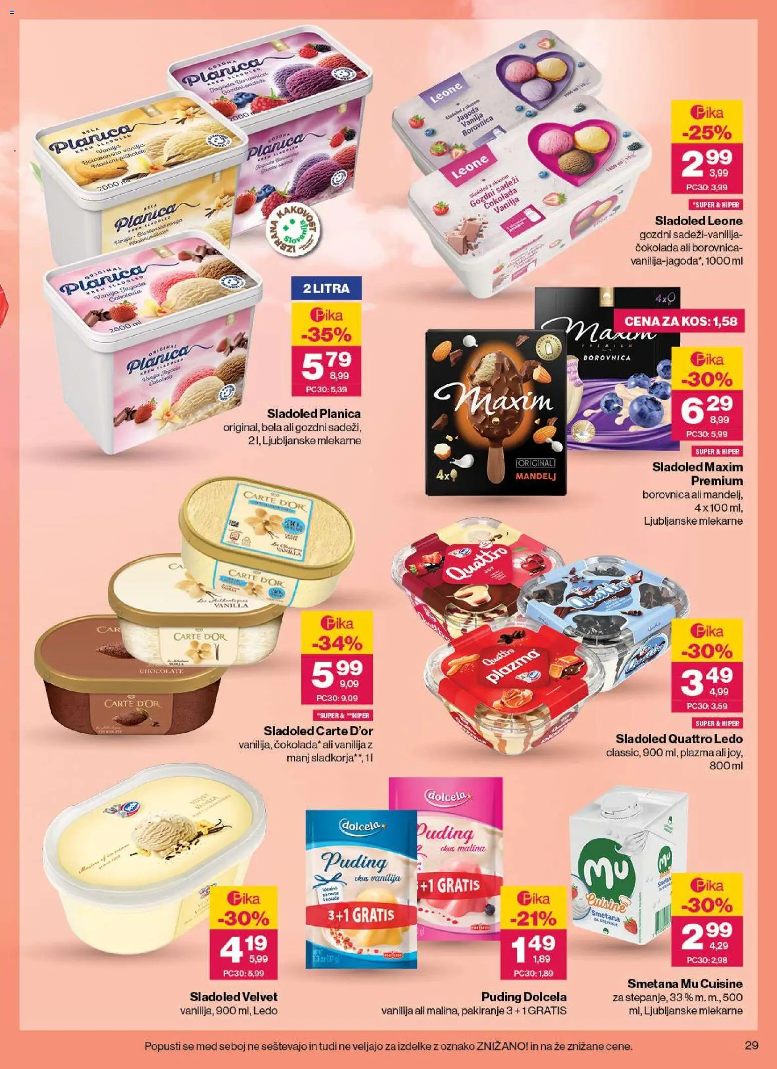 Novi Mercator katalog ponudbe – veljaven od 06.08.2026 | Stran: 29