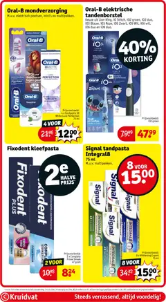 Kruidvat folder week 37 - Voorbeeld van een folder van Kruidvat, geldig van 08/09/2026 | Pagina: 26 | Producten: Mondverzorging, Tandpasta, Tandenborstel, Kan