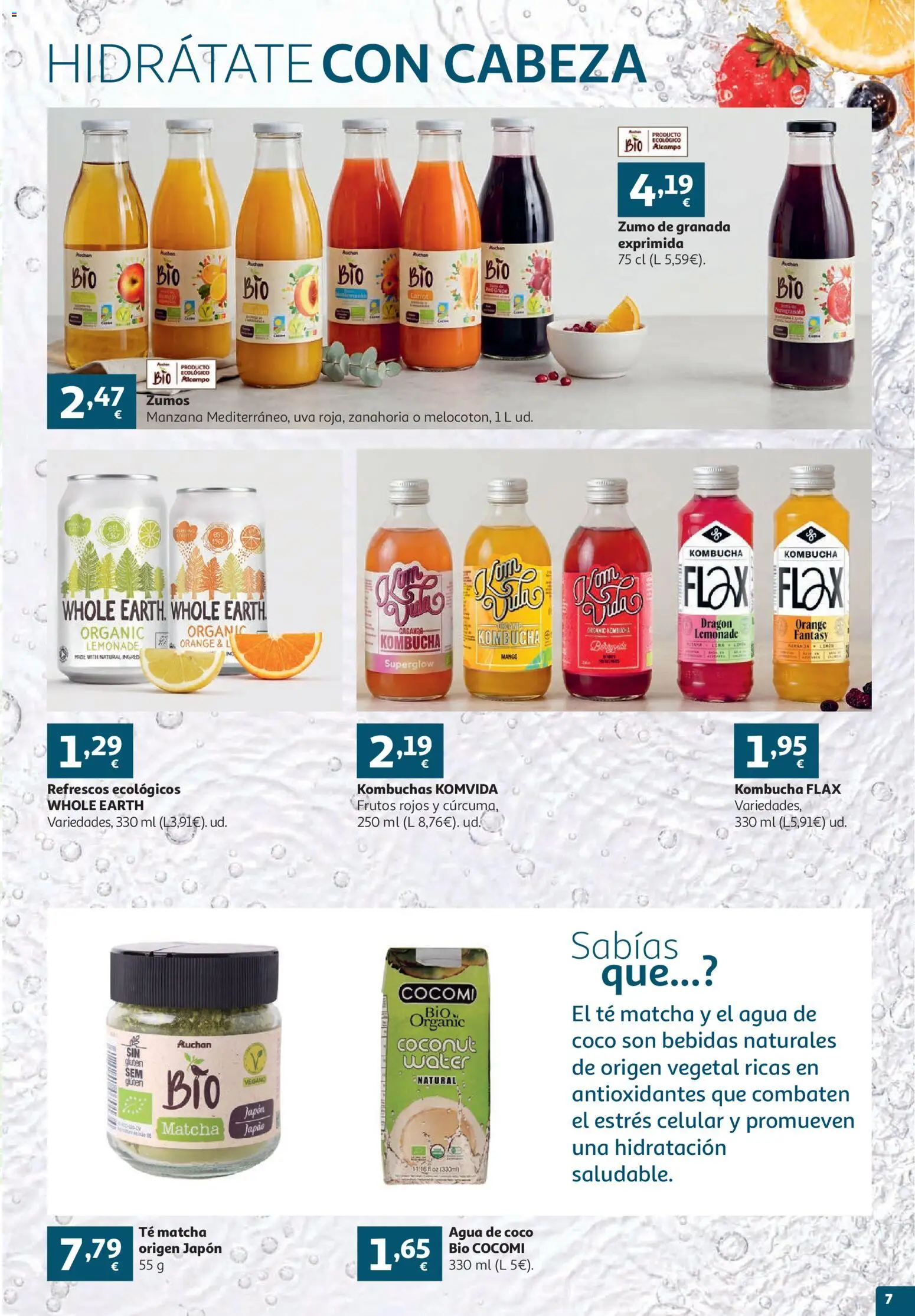 Alcampo folleto │ válido desde el 16.06.2026 | Página: 7 | Productos: Zanahoria, Manzana, Té, Ρούτερ
