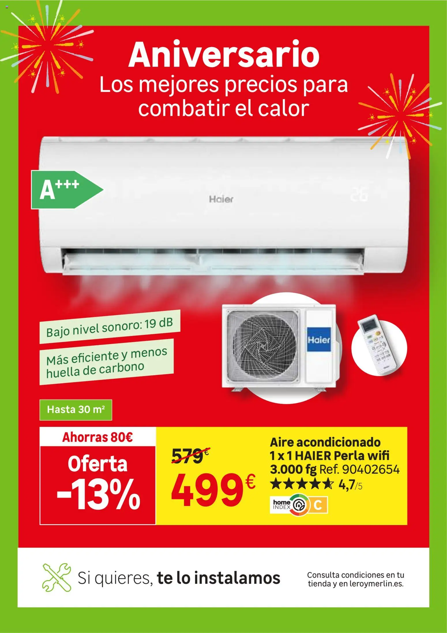 Leroy Merlin catálogo │ válido desde el 23/06/2026 | Página: 45 | Productos: Té, Aire acondicionado