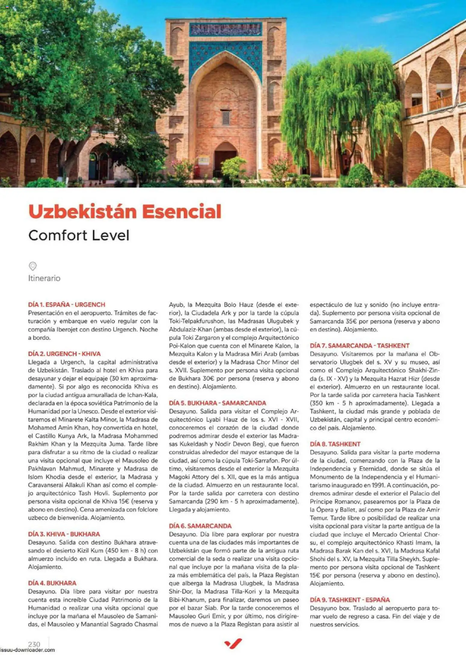 Halcón Viajes Comfort level 2026 │ válido desde el 04.06.2026 | Página: 230