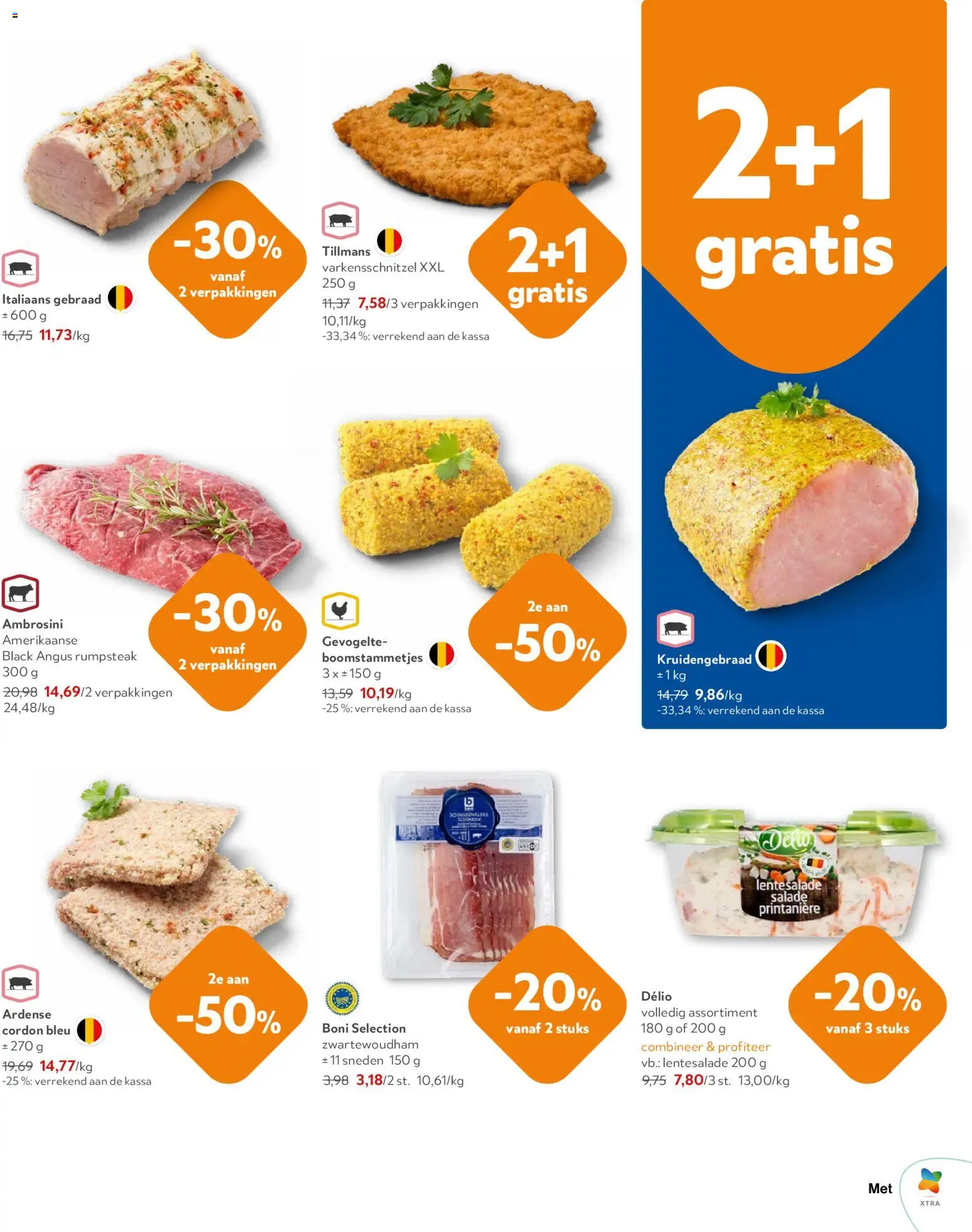 {H1} | Pagina: 7 | Producten: Salade, Rumpsteak, Gevogelte