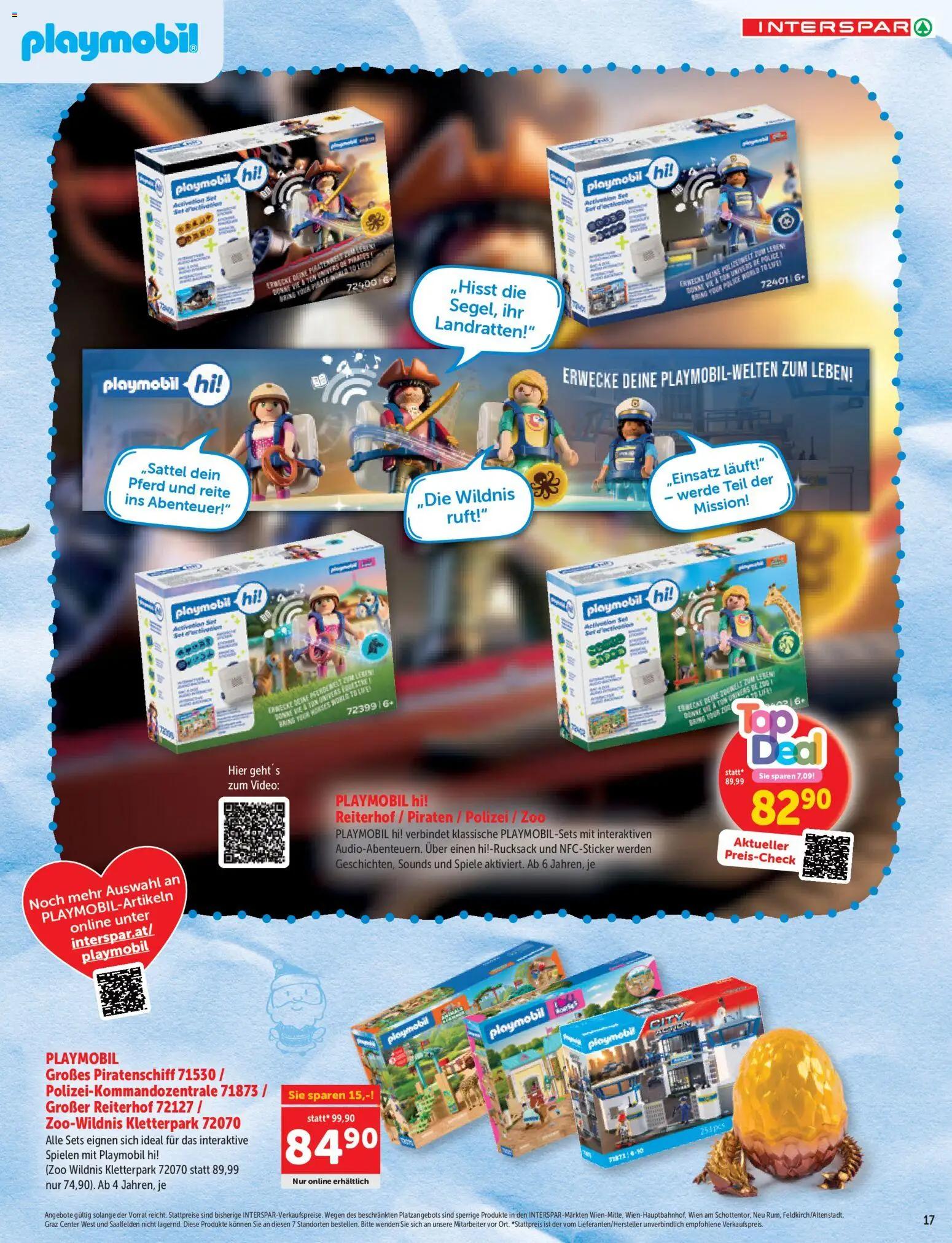 Interspar Sonderfolder Kindergeschenke gültig ab 27.10.2026 | Seite: 17 | Produkte: Rucksack, Video
