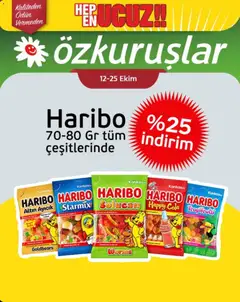 14 Ekim 2026 tarihinden itibaren geçerli olan Özkuruşlar kataloğu önizlemesi