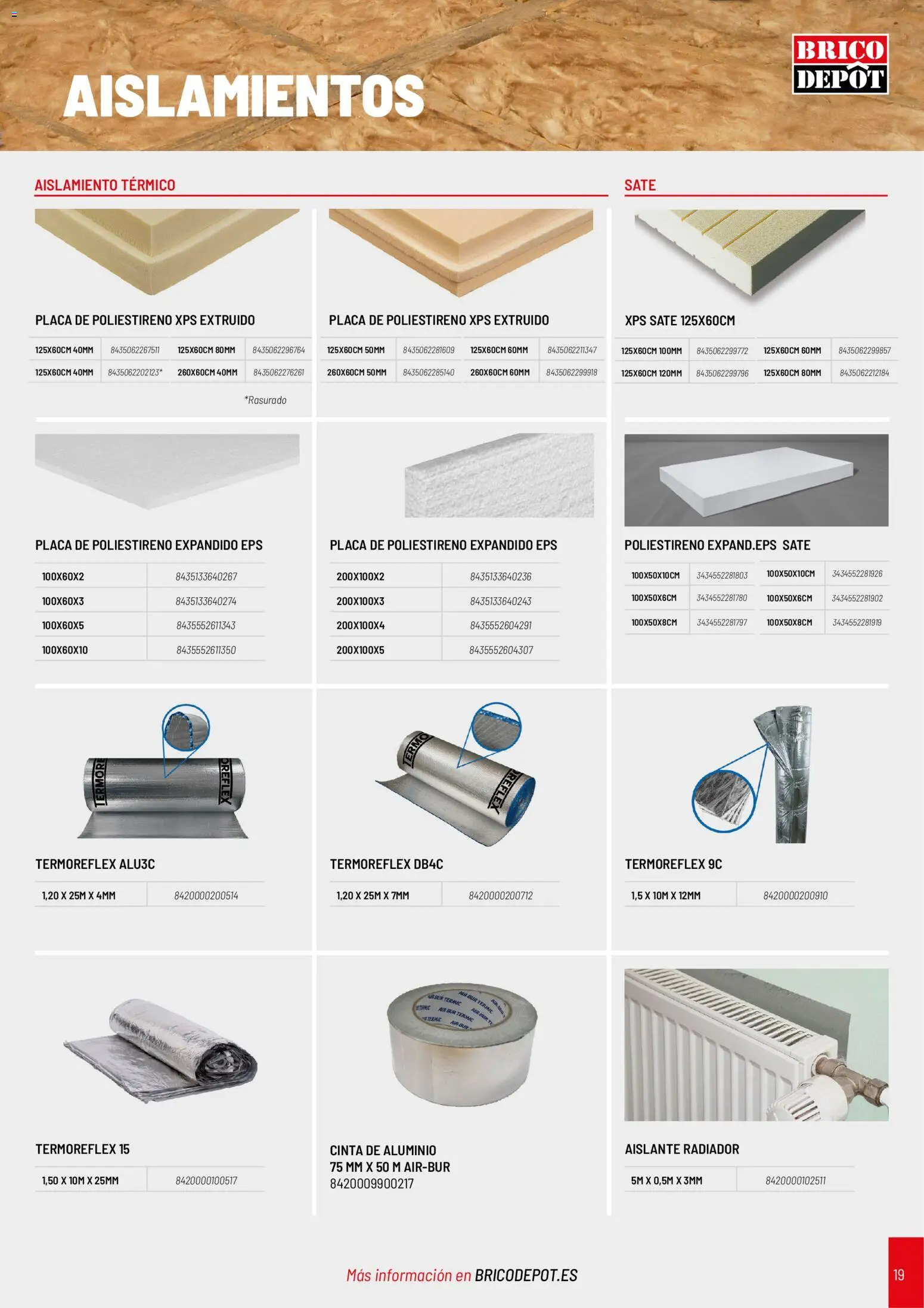 Brico Depôt Construcción │ válido desde el 20/10/2026 | Página: 19 | Productos: Té, Radiador