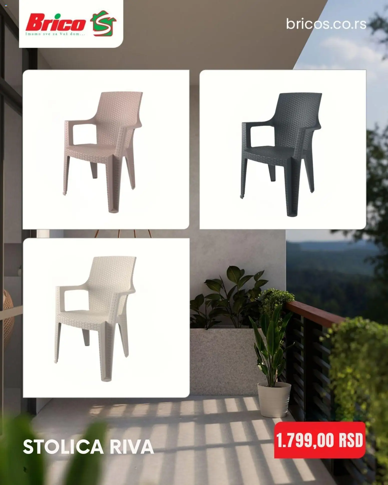 Brico S katalog - važi od 28.05.2026 | Strana: 5 | Proizvode: Stolica