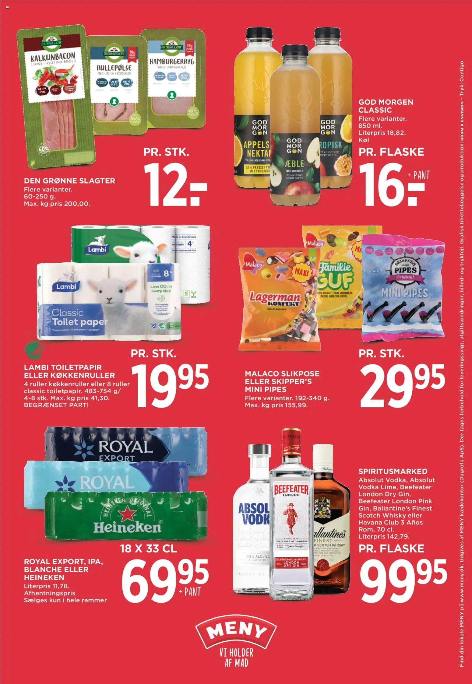 Meny tilbudsavis – gyldig fra 24/07/2026 | Side: 30 | Produkter: Rammer, Vodka, Whisky, Rullepølse