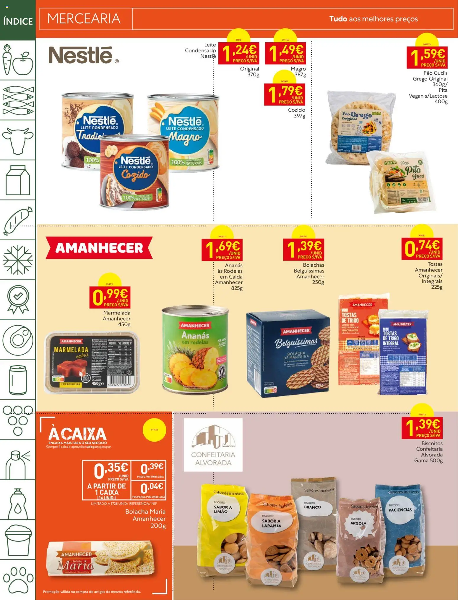 Recheio folheto │ válido de 26.05.2026 | Página: 22 | Produtos: Marmelada, Leite condensado, Caixa, Biscoitos