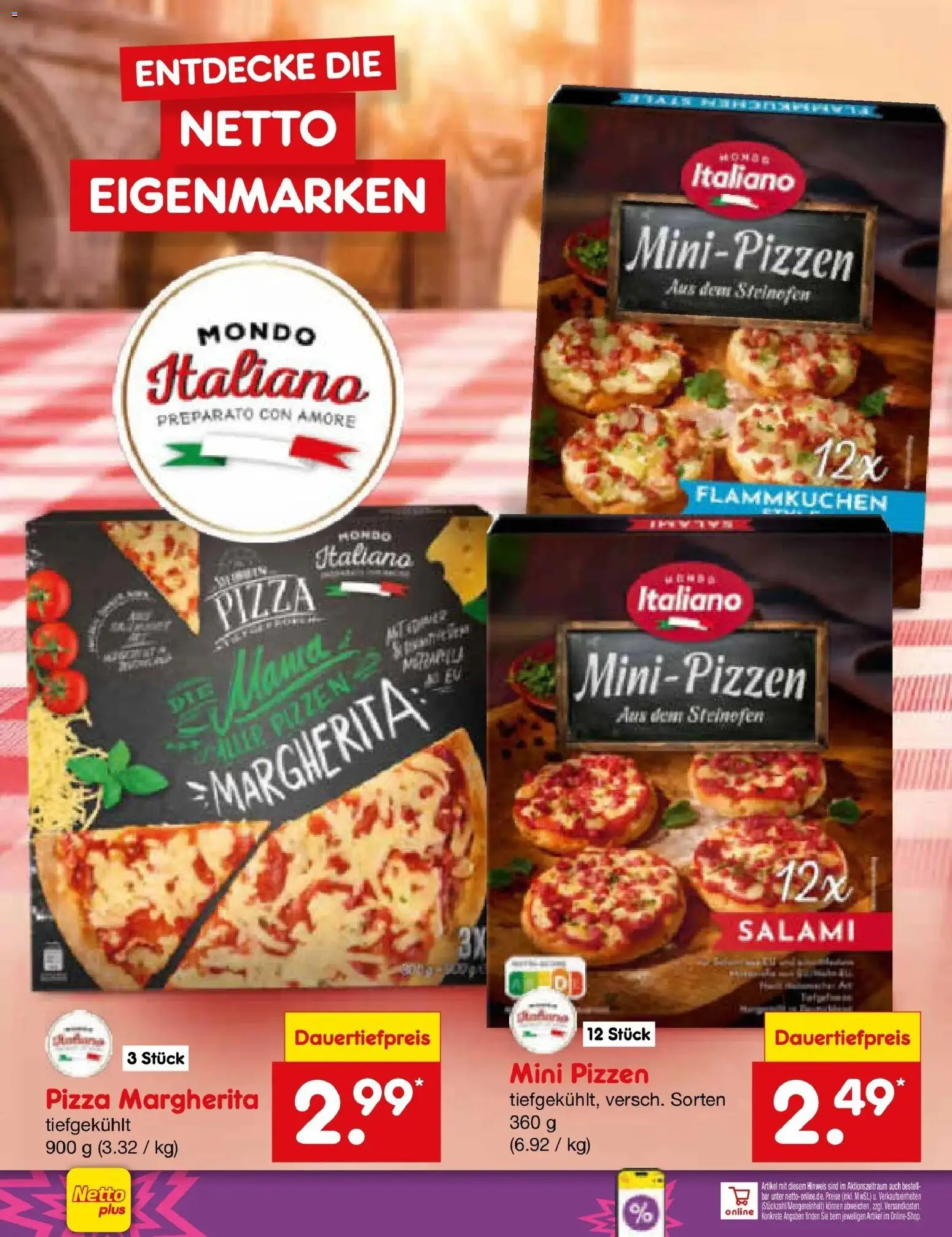 Netto Marken-Discount Prospekt Selb – gültig ab 27.07.2026 | Seite: 57 | Produkte: Salami, Pizza