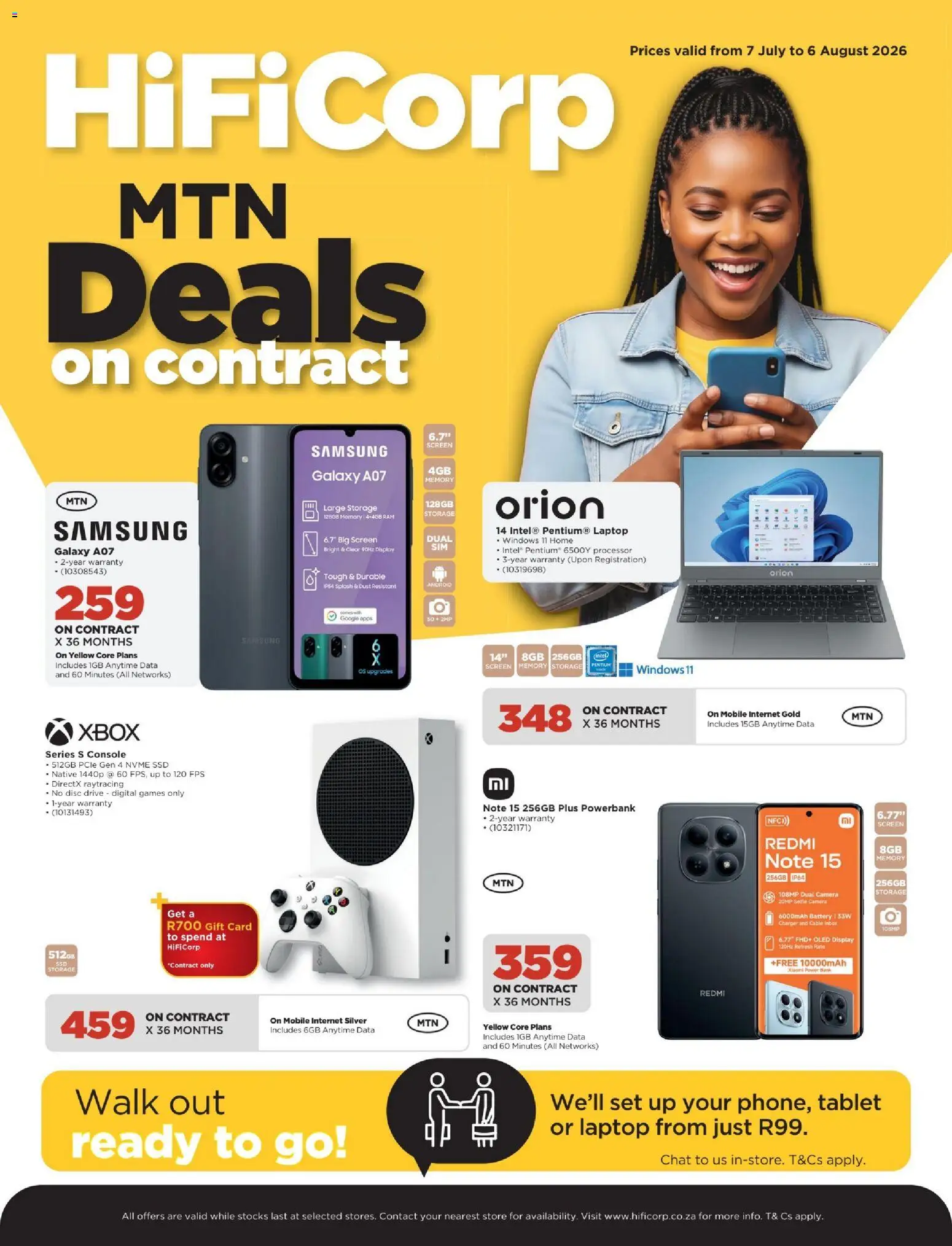 New HiFi Corp catalogue – valid from 07/07/2026 | Page: 1 | Products: Data, Cable, Games, Charger