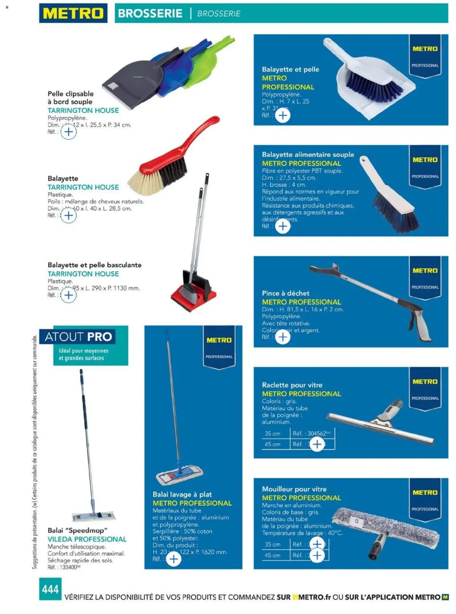{H1} | Page: 444 | Produits: Base, Coton, Brosse, Balai