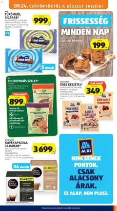 Aldi akciós újság - amely érvényes a következő dátumtól: 2026.09.24. | Oldal: 17