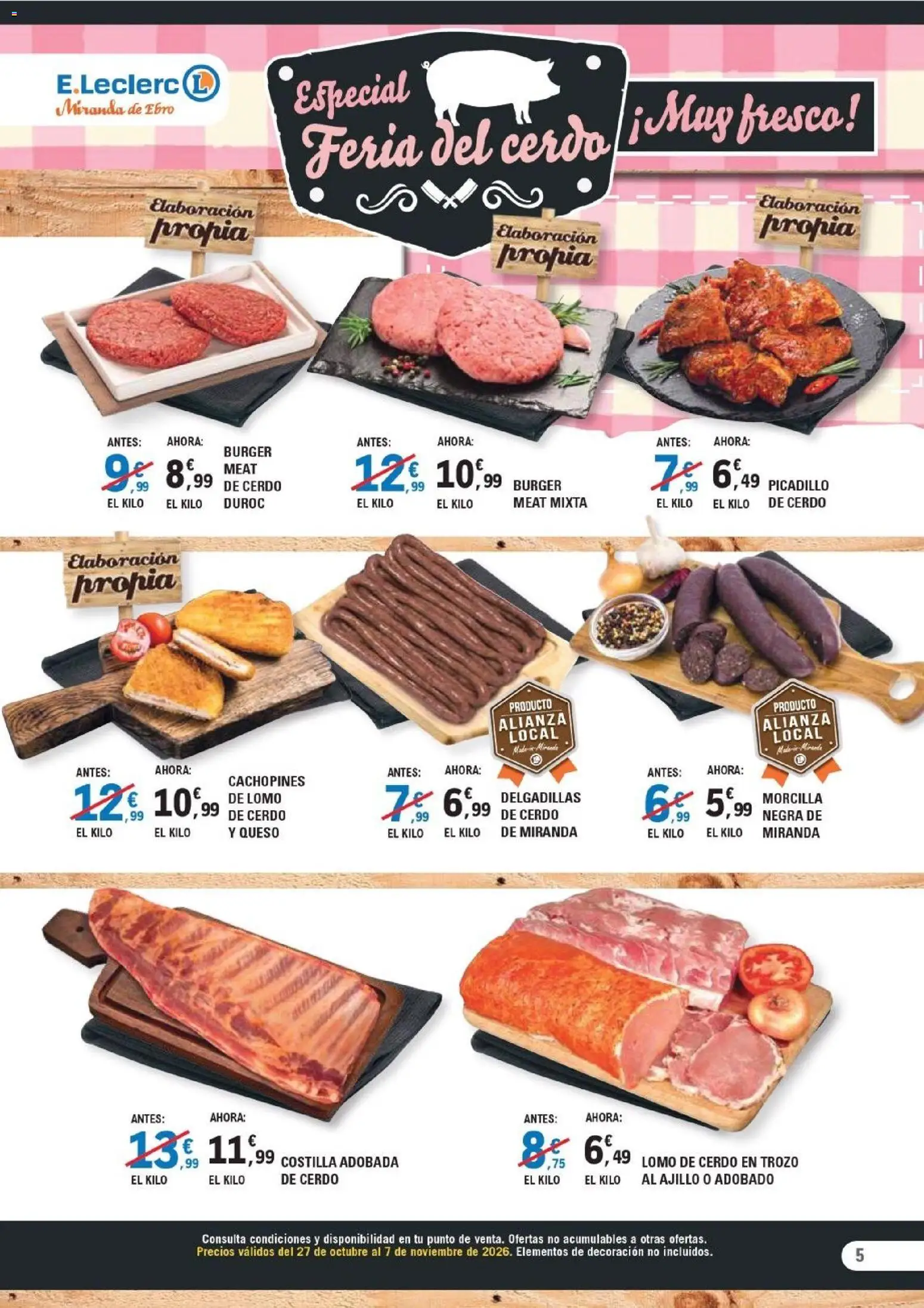 Folleto E.Leclerc - Página 5 - Ofertas válidas hasta el 7 de noviembre de 2026