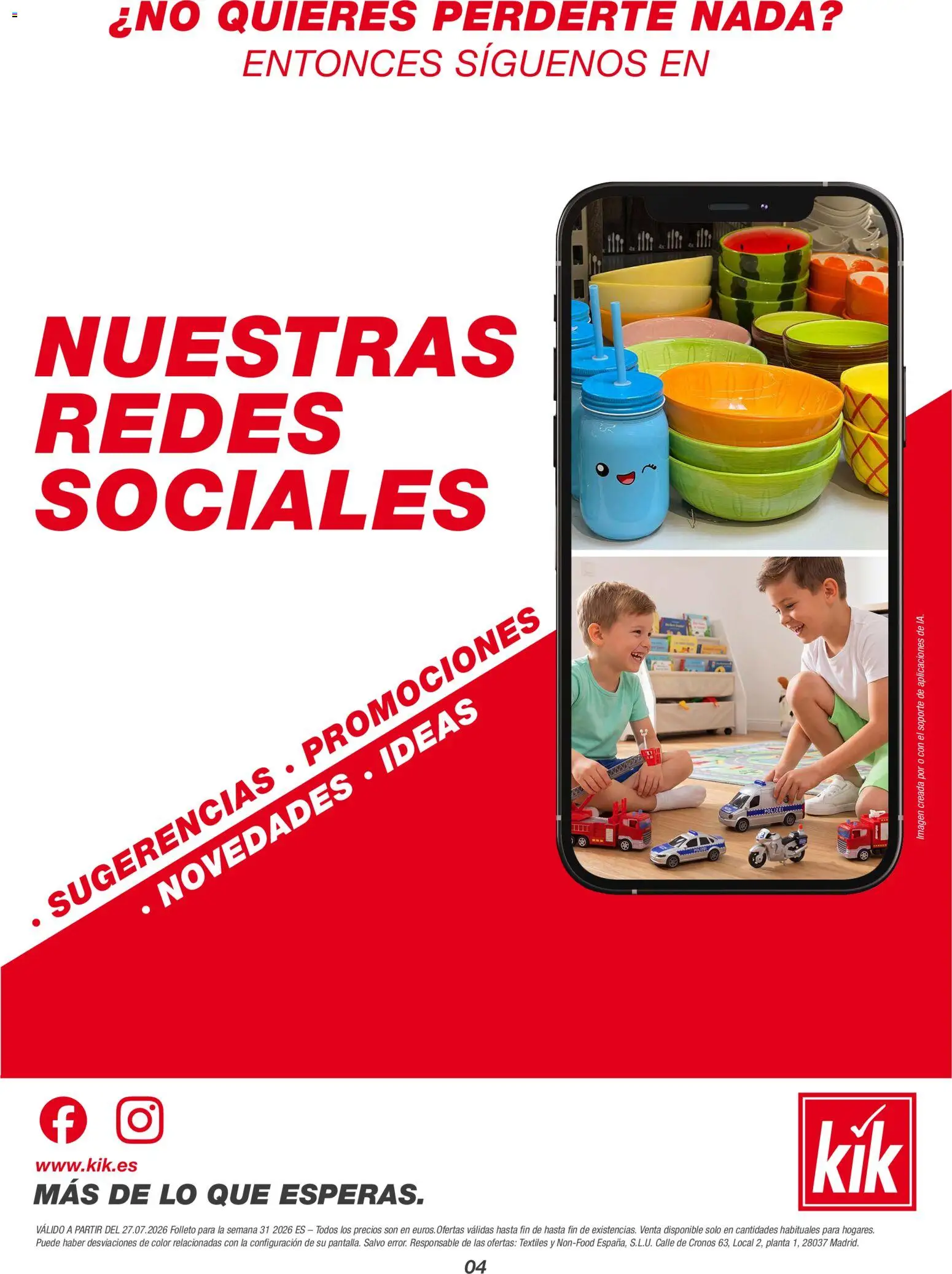 KIK folleto │ válido desde el 27/07/2026 | Página: 4