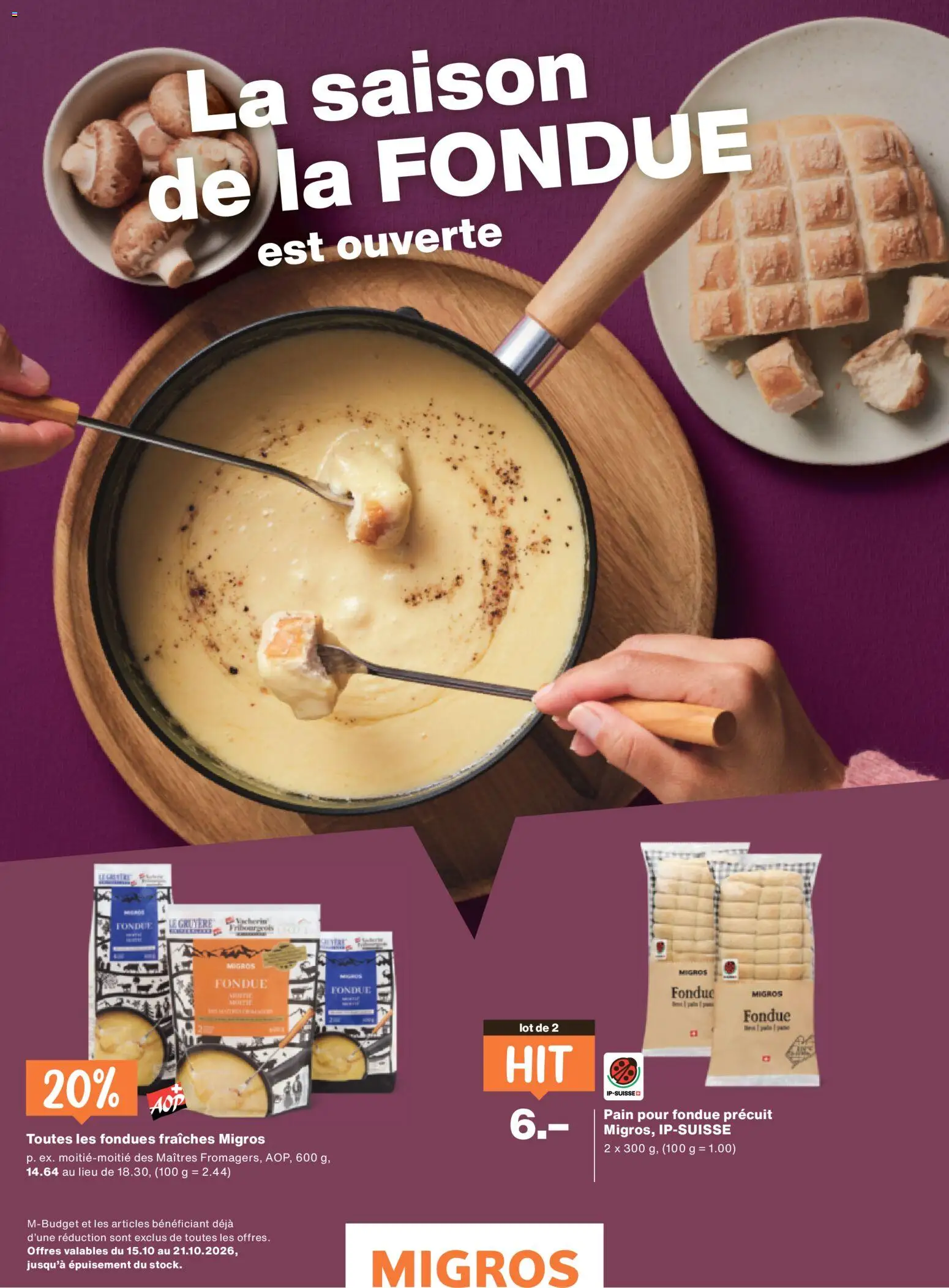 Migros aktionen Magazine FR – gültig ab 14.10.2026 | Seite: 4