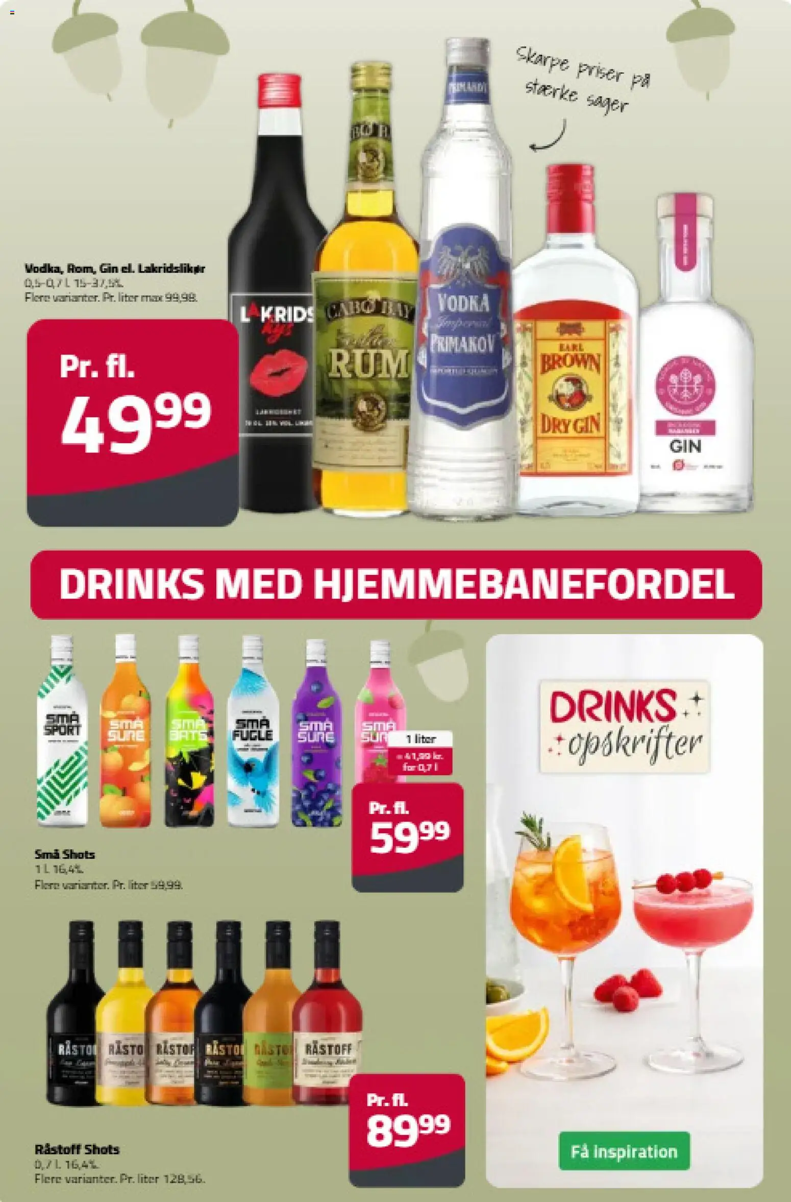 Fleggaard tilbudsavis – gyldig fra 02/09/2026 | Side: 12 | Produkter: Gin, Vodka, Lakrids