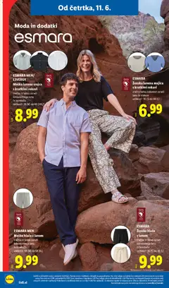 Lidl katalog akcije – veljaven od 11.06.2026 | Stran: 42 | Izdelki: Srajca, Majica, Hlace