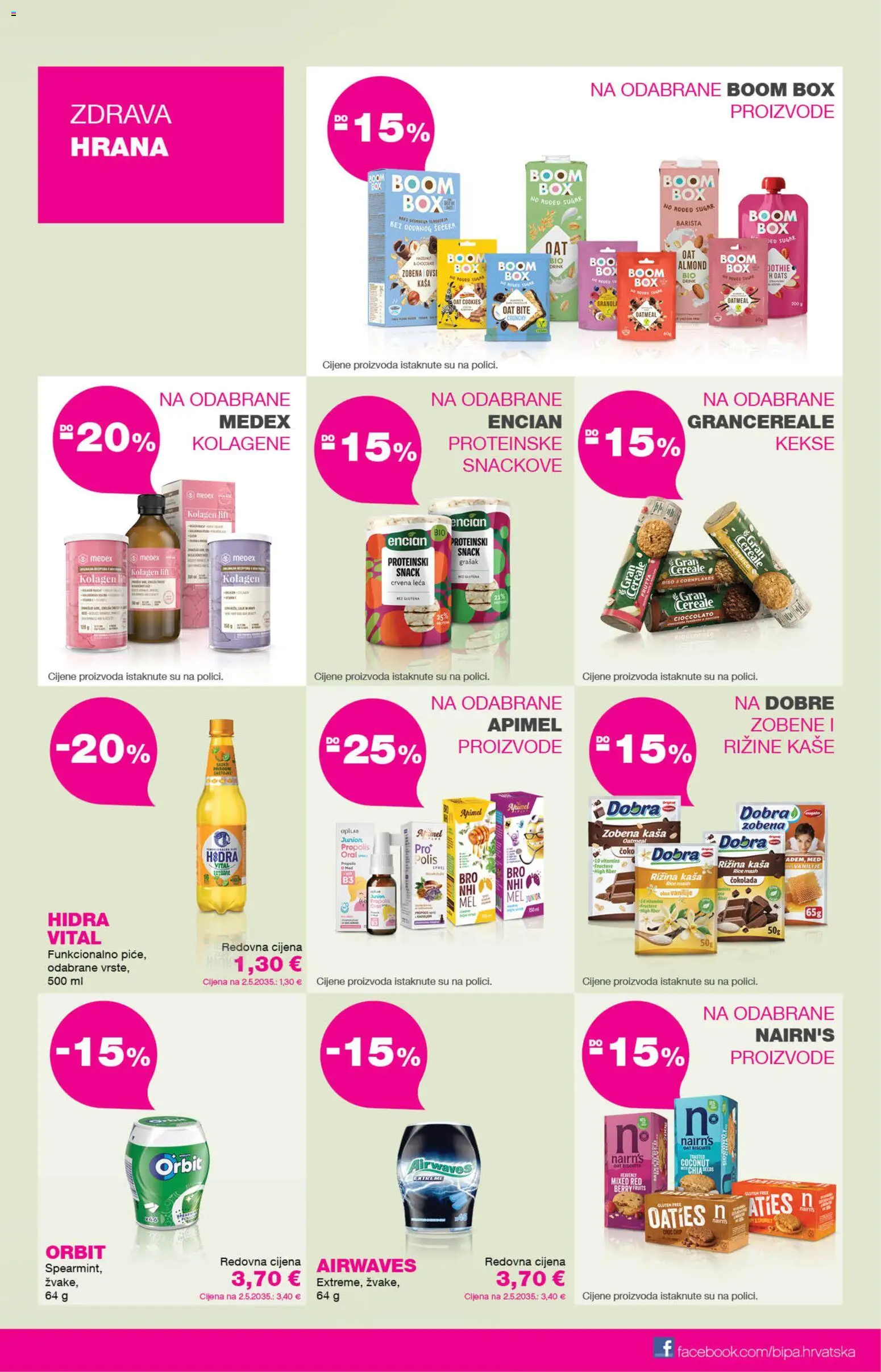 Bipa katalog | vrijedi od 01.09.2026 | Stranica: 13 | Proizvodi: Zobena kaša, Čokolada, Leća, Kaša