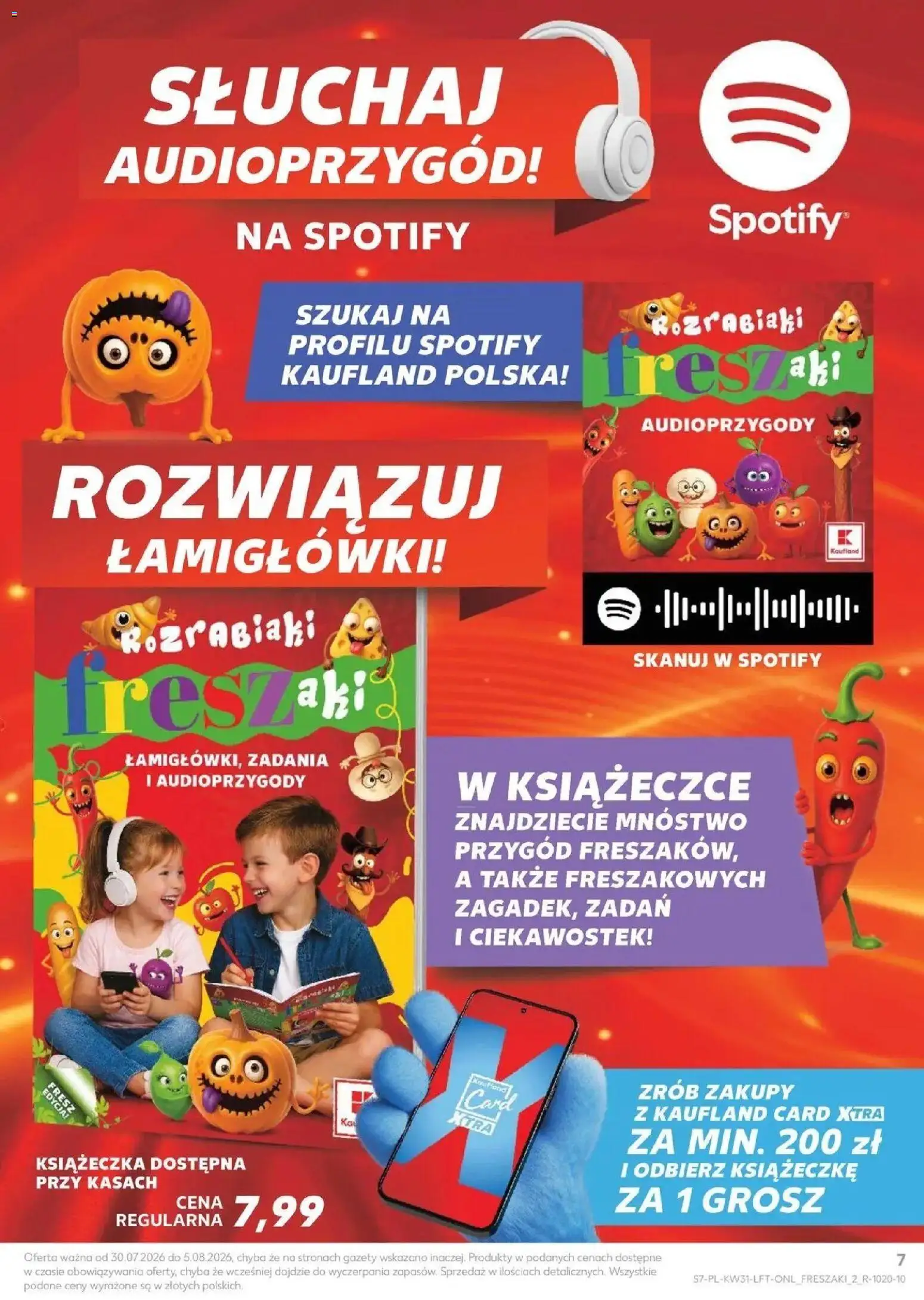 Kaufland gazetka od 30.07.2026 | Strona: 7 | Produkty: Gazety