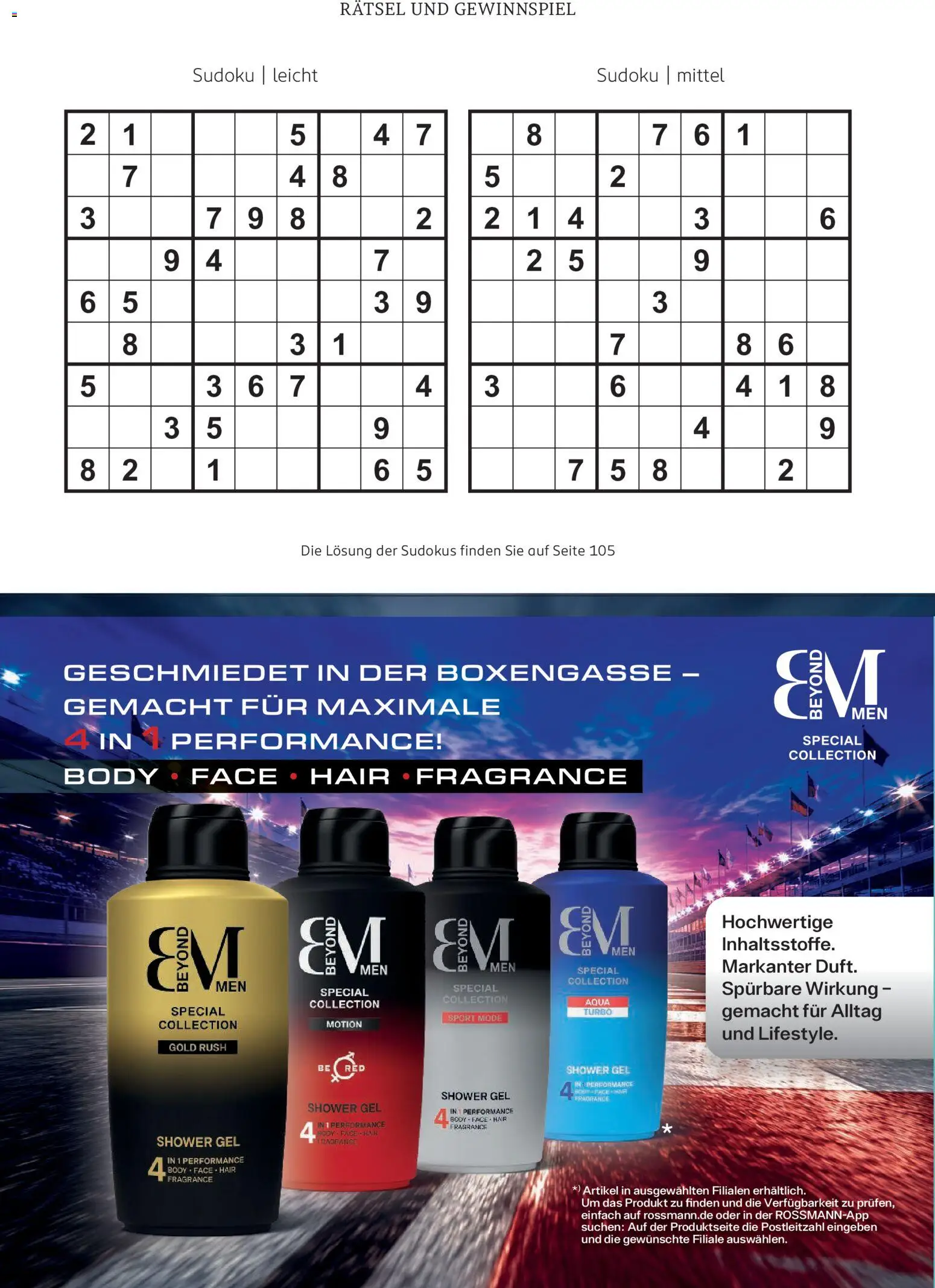 Rossmann Centaur – gültig ab 01.09.2026 | Seite: 80 | Produkte: Shower Gel