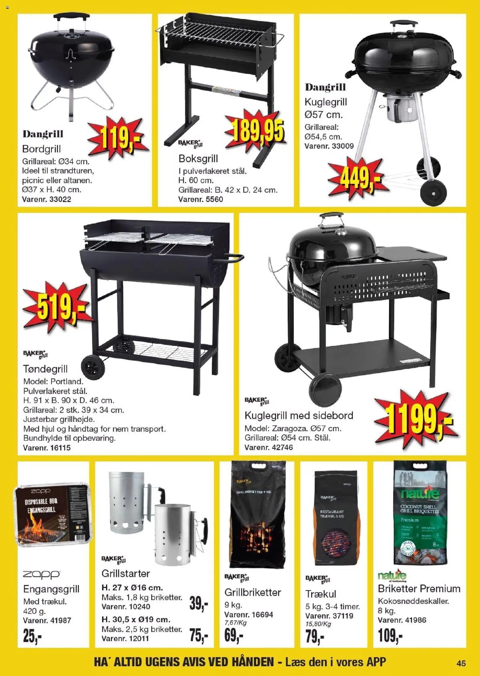 Harald Nyborg tilbudsavis – gyldig fra 11.06.2026 | Side: 49 | Produkter: Grill